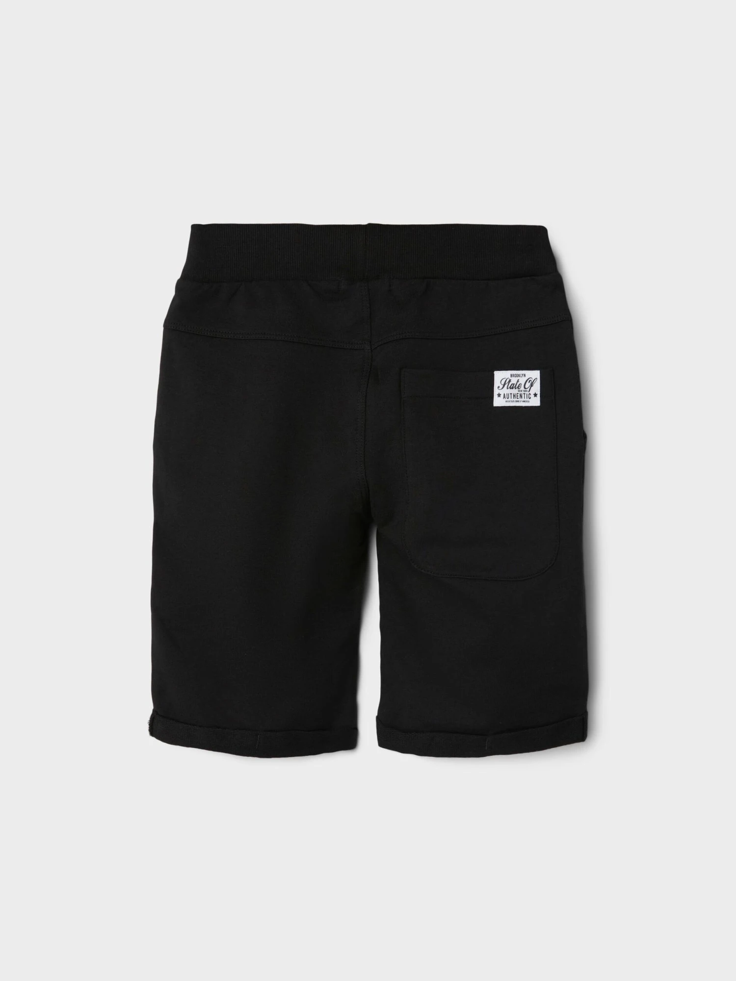 Name It Lasten Shortsit NKMVERMO LONG SWE SHORTS UNB Musta 4 Name It Lasten Shortsit NKMVERMO LONG SWE SHORTS UNB Musta - Image 2