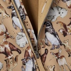 Name It Lasten Softshellhaalari NMMALFA SUIT YOUNG ANIMALS Ruskea Kuosi -Name It shop name it lasten softshellhaalari nmmalfa suit young animals ruskea kuosi 4