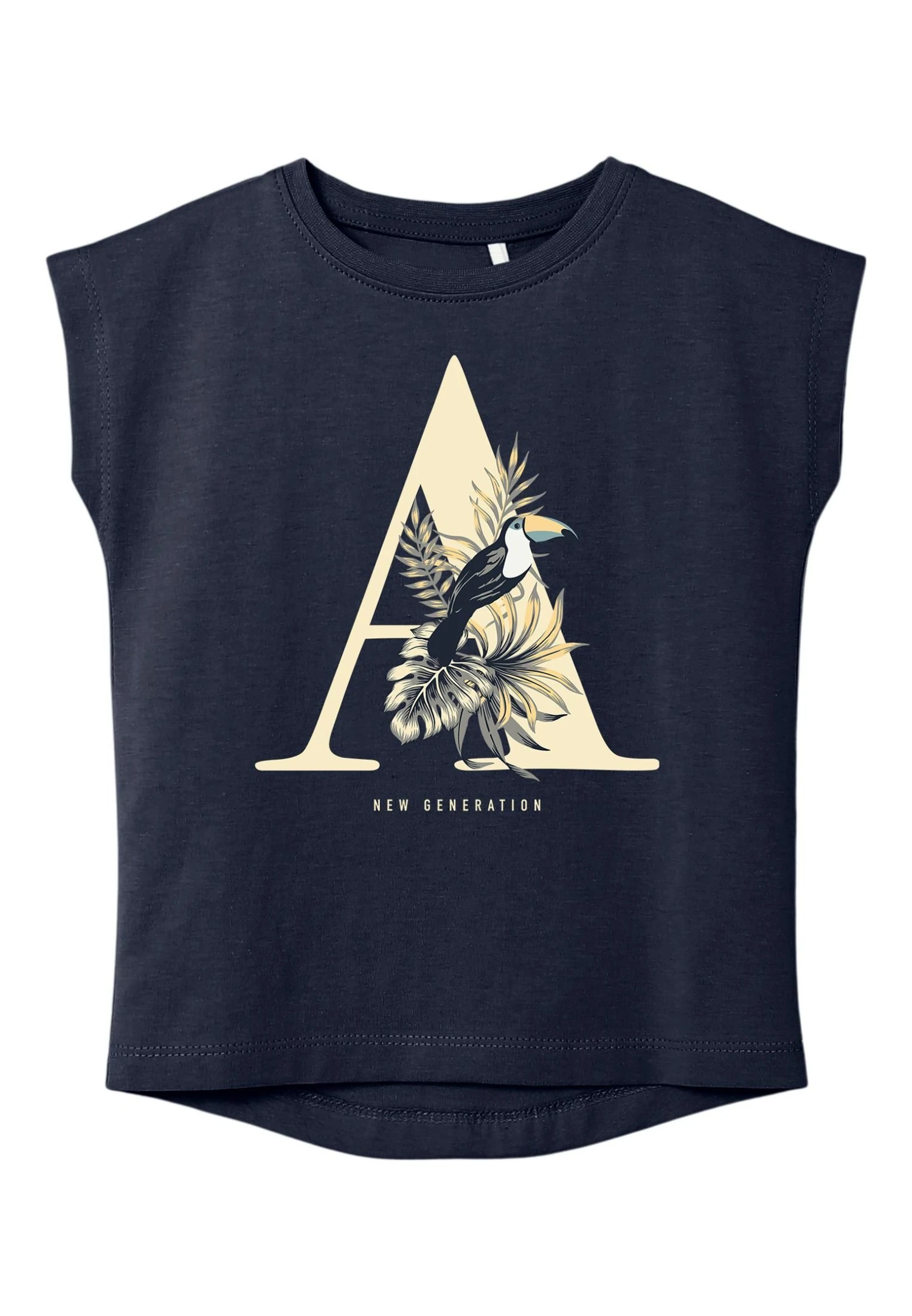 Name It Lasten T-Paita NKFVigea Capsl Top Tummansininen 3 Name It Lasten T-Paita NKFVigea Capsl Top Tummansininen