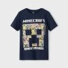 Name It Lasten T-paita, NKMANGO MINECRAFT SS TOP BOX Tummansininen -Name It shop name it lasten t paita nkmango minecraft ss top box tummansininen 1