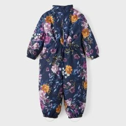 Name It Lasten Talvihaalari NMFSNOW SUIT FLOWER Sininen Kuosi -Name It shop name it lasten talvihaalari nmfsnow suit flower sininen kuosi 6