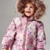 Name It Lasten Talvihaalari NMFSNOW SUIT UNICORN Vaaleanpunainen Kuosi
