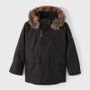 Name It Lasten Talvitakki NKMSNOW JACKET SOLID Musta -Name It shop name it lasten talvitakki nkmsnow jacket solid musta 1