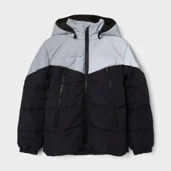 Name It Lasten Toppatakki NKNMELVIN REFLECTIVE PUFFER Musta