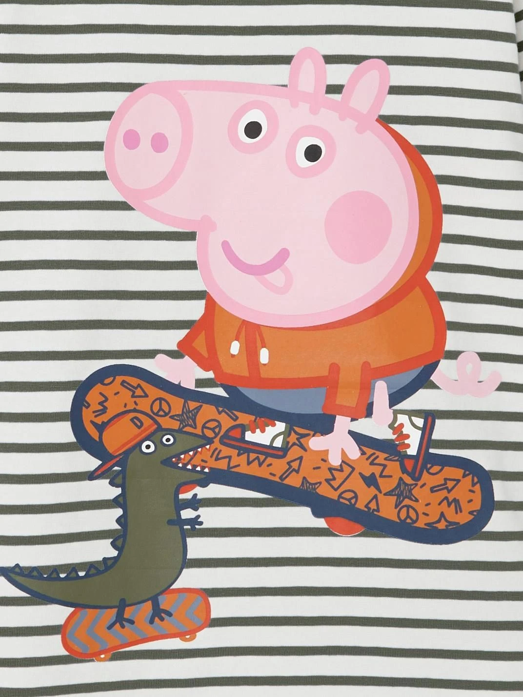 Name It Lasten Trikoopaita, NMMJUM PEPPAPIG TOP Raidallinen Harmaa 5 Name It Lasten Trikoopaita, NMMJUM PEPPAPIG TOP Raidallinen Harmaa - Image 3