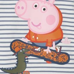 Name It Lasten Trikoopaita, NMMJUM PEPPAPIG TOP Raidallinen Sininen -Name It shop name it lasten trikoopaita nmmjum peppapig top raidallinen sininen 3
