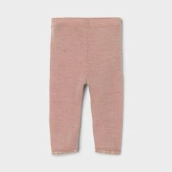 Name It Leggingsit, NBFWANG WOOL NEEDLE LEGGING Vaaleanpunainen