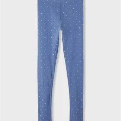 Name It Leggingsit, NKFVIVIAN GLITTER LEGGING Vaaleansininen