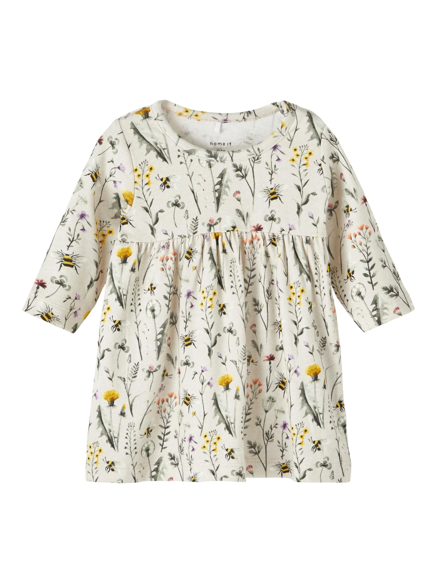 Name It Mekko, NBFHUBINE LS DRESS Ruskea Kuosi 3 Name It Mekko, NBFHUBINE LS DRESS Ruskea Kuosi