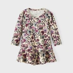 Name It Mekko, NBFOLIVE LS DRESS Vaaleanpunainen Kuosi