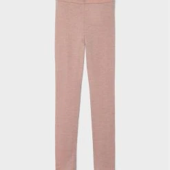 Name It Merinoleggingsit, NKFWANG WOOL NEEDLE LEGGING Vaaleanpunainen