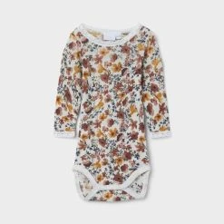 Name It Pitkähihainen Body, NBFWANG WOOL NEEDLE LS BODY Vaaleanpunainen Kuosi