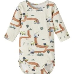 Name It Pitkähihainen Body, NBMBAWN LS BODY Luonnonvalkoinen