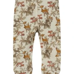 Name It Pitkälahkeiset Alushousut, NBMWANG WOOL NEEDLE LONGJOHN Beige Kuosi