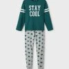 Name It Pyjama, NKMRICHARDINIO NIGHT SET Vihreä -Name It shop name it pyjama nkmrichardinio night set vihrea 1