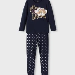 Name It Pyjama, NMFPAWPATROL NADINE NIGHTSET Tummansininen