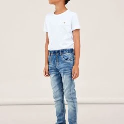 Name It ROBIN SUORALAHKEISET, FARKKUKANKAISET JOGGERSIT Indigo -Name It shop name it robin suoralahkeiset farkkukankaiset joggersit indigo 6 scaled