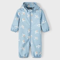 Name It Softshell Puku, NBMALFA SUIT AIRPLANE Vaaleansininen