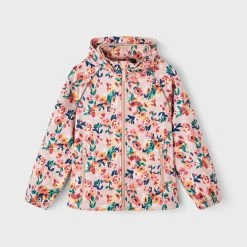 Name It Softshell Takki, NKFALFA JACKET BLOSSOM Vaaleanpunainen Kuosi