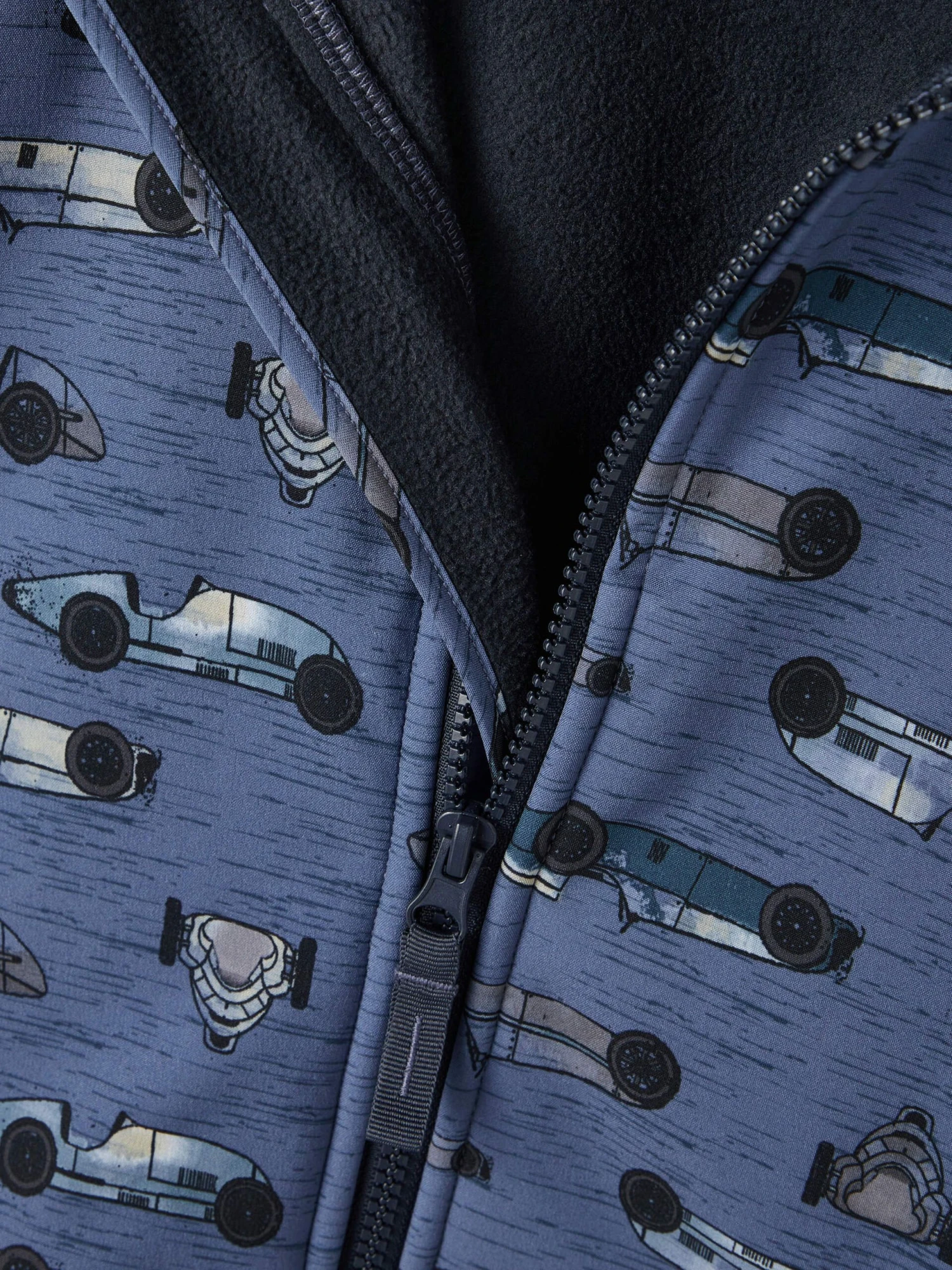 Name It Softshell Takki, NMMALFA JACKET CARS Sininen Kuosi 6 Name It Softshell Takki, NMMALFA JACKET CARS Sininen Kuosi - Image 4