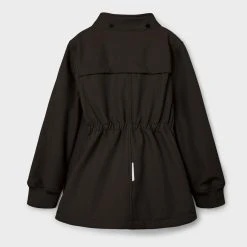 Name It Softshelltakki, NKFALFA JACKET BUTTON LONG Musta -Name It shop name it softshelltakki nkfalfa jacket button long musta 5