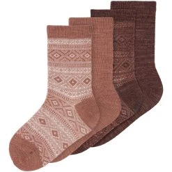 Name It Sukat, 4-pack Vaaleanpunainen Kuosi