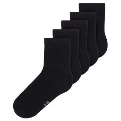 Name It Sukat, NKNSOCK 5P BLACK Musta