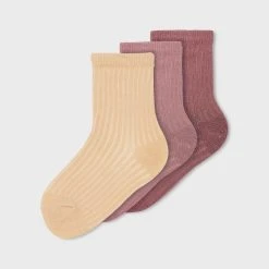 Name It Sukat, NMFSTORM SOCKS 3 P Monivärinen Kuosi