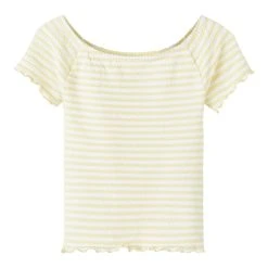 Name It T-paita, NKFJAMY SLIM OFFSHOULDER TOP Keltainen