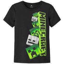 Name It T-paita, NKMMUXIN MINECRAFT SS TOP Musta
