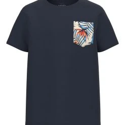 Name It T-paita, NKMVALMAS SS TOP Tummansininen