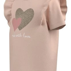 Name It T-paita, NMFHILDA SS TOP Vaaleanpunainen