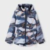 Name It Takki, NKMMAX JACKET GRAPHIC Sininen Kuosi