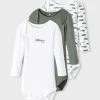 Name It Vauvan Body NBMBODY 3P LS AGAVE GREEN CROCODILE Vihreä Kuosi -Name It shop name it vauvan body nbmbody 3p ls agave green crocodile vihrea kuosi 1