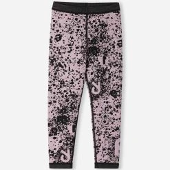 Reima Lasten Käännettävät Leggingsit, Villakas Pinkki Kuosi