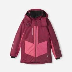 Reimatec Lasten Laskettelutakki, Lonnakko Viininpunainen