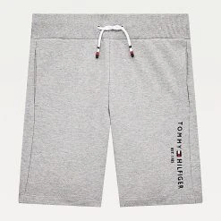 Tommy Hilfiger Childrenswear Collegeshortsit, Essential Sweatshort Vaaleanharmaa