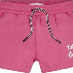 Tommy Hilfiger Childrenswear Collegeshortsit, Graphic On Graphic Shorts Pinkki