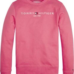 Tommy Hilfiger Childrenswear Huppari, ESSENTIAL SWEATSHIRT Pinkki