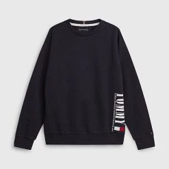 Tommy Hilfiger Childrenswear Lasten Collegepaita, TOMMY GRAPHIC SWEATSHIRT Tummansininen