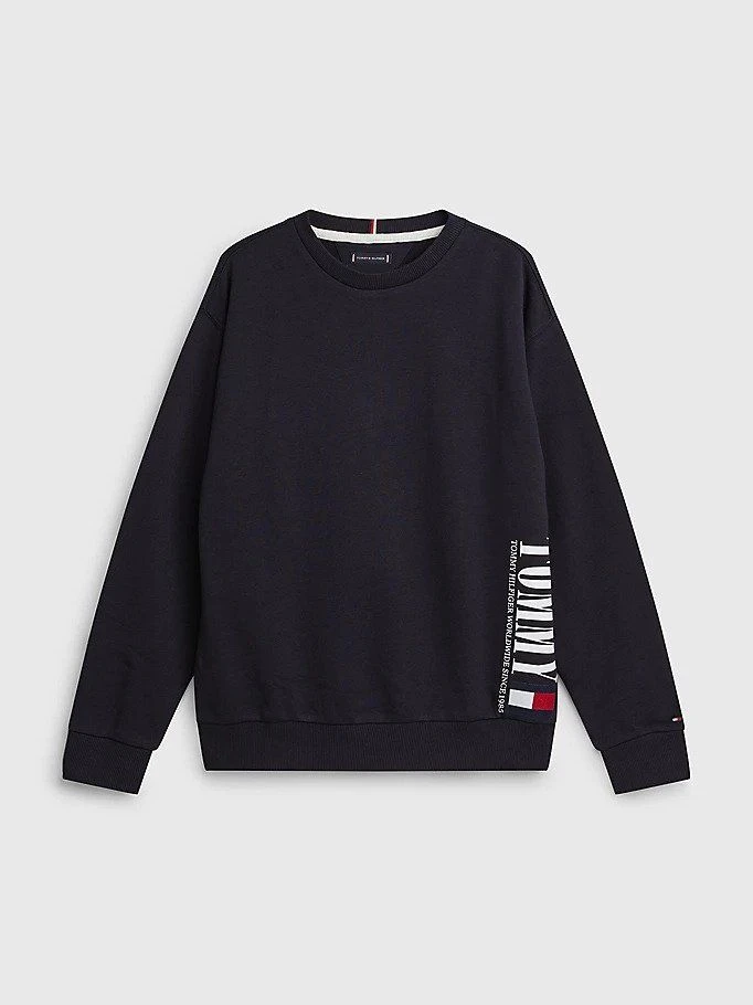 Tommy Hilfiger Childrenswear Lasten Collegepaita, TOMMY GRAPHIC SWEATSHIRT Tummansininen 3 Tommy Hilfiger Childrenswear Lasten Collegepaita, TOMMY GRAPHIC SWEATSHIRT Tummansininen