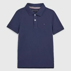 Tommy Hilfiger Childrenswear Lasten Pikeepaita TJ TD POLO Tummansininen