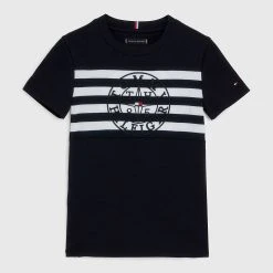 Tommy Hilfiger Childrenswear Lasten T-Paita, NAUTICAL TEE SS Tummansininen