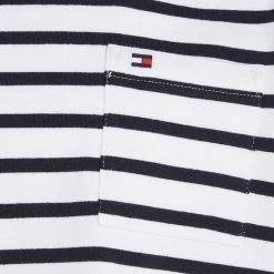 Tommy Hilfiger Childrenswear T-paita, BRETON POCKET STRIPE TEE Raidallinen Sininen -Name It shop tommy hilfiger childrenswear t paita breton pocket stripe tee raidallinen sininen 4