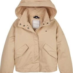 Tommy Hilfiger Childrenswear Takki,COTTON PARKA Beige