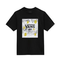 Vans T-paita, BY PRINT BOX BOYS BLACK-CHARCOAL Musta